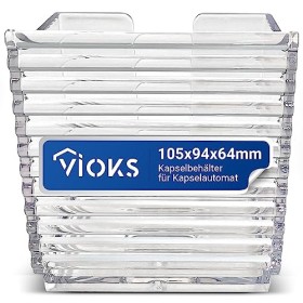 VIOKS Bac de récupération de rechange pour Krups Nespresso MS-0062592 - Accessoire pour machine Nespresso Pixie/Krups Nespres