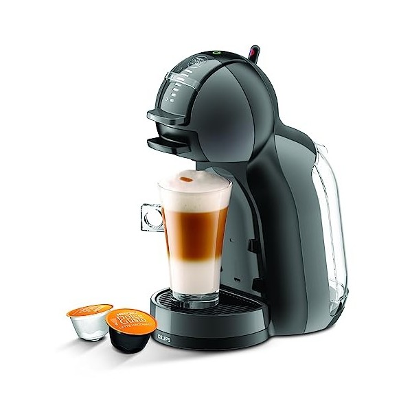 Krups Nescafé Dolce Gusto Machine à café capsules multi-boissons, 0.8 L, 15 bars, Cafetière compacte, Arrêt automatique, Tail
