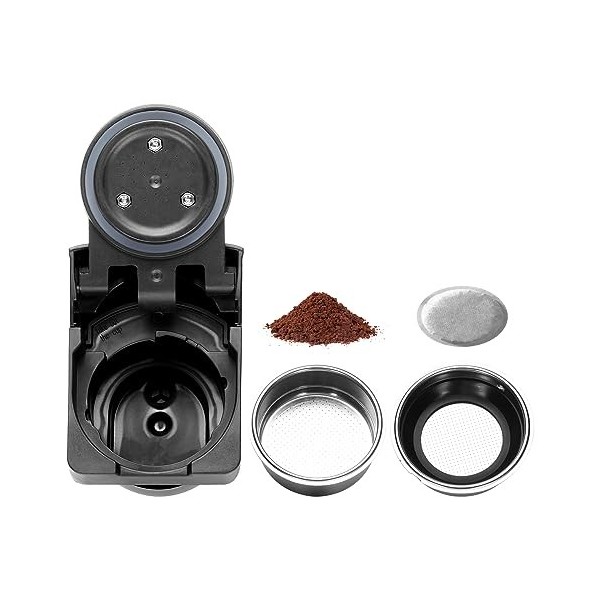 KOTLIE AC-513K/AC-513F Accessoires de machine à café capsules pour Dolce Gusto Noir 