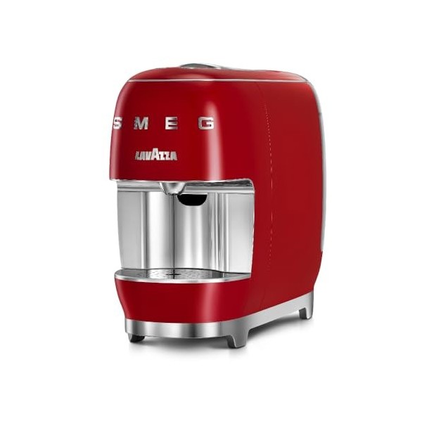 Lavazza Smeg, Machine à Café à Capsules 18000454, A Modo Mio SMEG, Système AMM Intégré, Réservoir dEau 0,9 L, Bac dégouttag