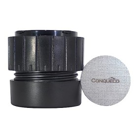 CONQUECO Machine à Cafe Portable - Cafetière à Expresso Chauffage Électrique de Voyage - pour 12V Voiture et le Camping - Com