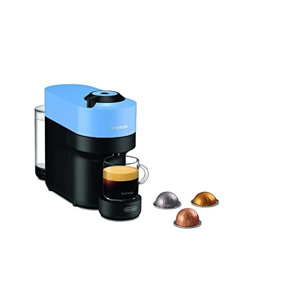 Nespresso DeLonghi ENV90.B Vertuo Pop, machine à café à capsules, permet de préparer 4 tasses, technologie de centrifugation