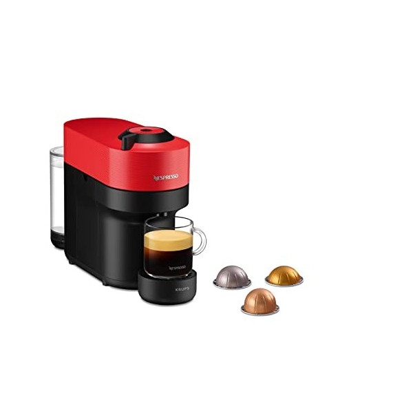 Machine à Café Nespresso Krups Vertuo POP Vert Cafetière à Capsules YY4887FD