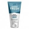 Super Fresh SweatBlock Poudre pour le corps Lotion, Anti-réchauds, Talc gratuit, No Mess poudre pour le corps pour hommes et 