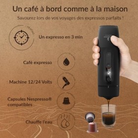 Handpresso Cafetière Auto Capsule 120 W Noir avec Set capsules