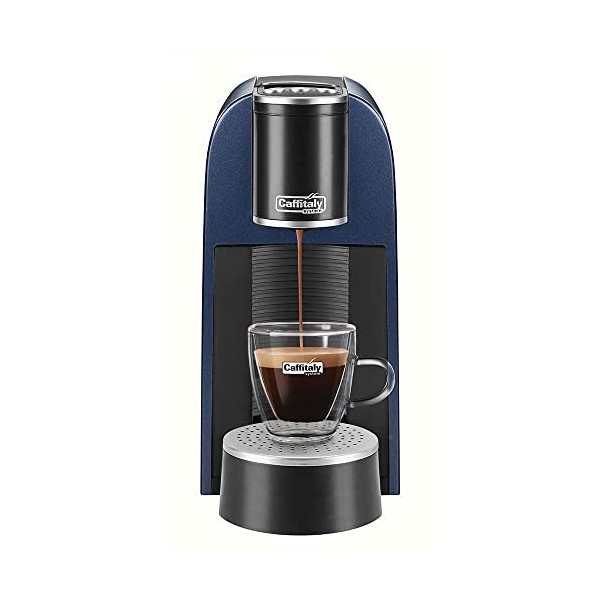 Caffitaly System, Arka S33R Machine à café pour capsules originales Caffitaly, compacte, rapide et silencieuse, système multi