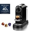 DeLonghi Nespresso CitiZ EN167.B, Machine à Café en Capsules, Machine à Café pour une Tasse, Design Compact, Pression 19 Bar