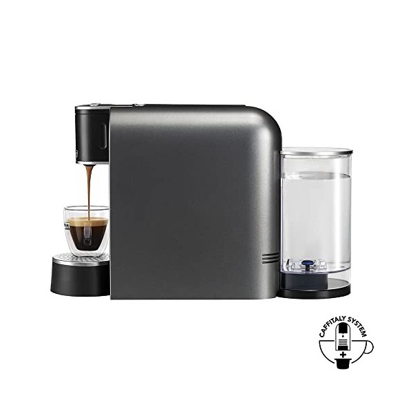 Caffitaly System, Arka S33R Machine à café pour capsules originales Caffitaly, compacte, rapide et silencieuse, système multi