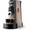 Philips Machine à Café Dosettes – SENSEO Select Eco – Intensity Plus – Crema Plus – Function Memo - Acier Brossé CSA250/10 