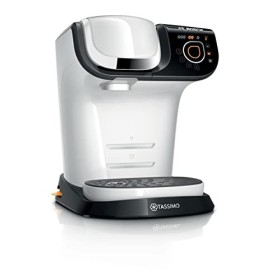 Bosch Tassimo My Way Machine à Café, tas6504, plus de 40 boissons chaudes personnalisées, OneTouch, cafetière à dosette, filt