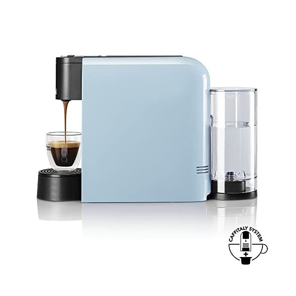 Caffitaly System, machine à café Volta S35 pour capsules originales, compacte, rapide et silencieuse, système multi-boissons,