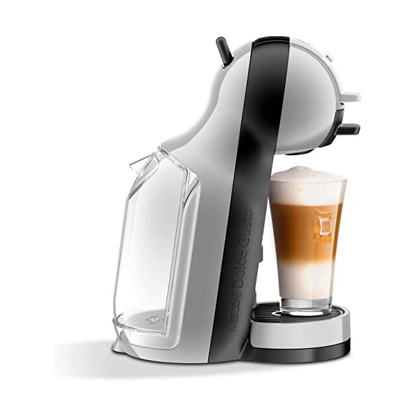 KRUPS NESCAFE Dolce Gusto Gusto Mini Me Machine à café automatique Play and Select 0,8 l, gris/noir – KP123B40