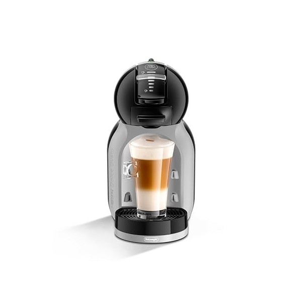 DeLonghi EDG155.BG Capsule Coffee Machine, Plastique, 0.8 liters, Noir, Gris