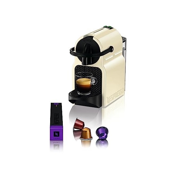 De’Longhi 203550 Inissia Cafetière à Capsules Nespresso, Crème