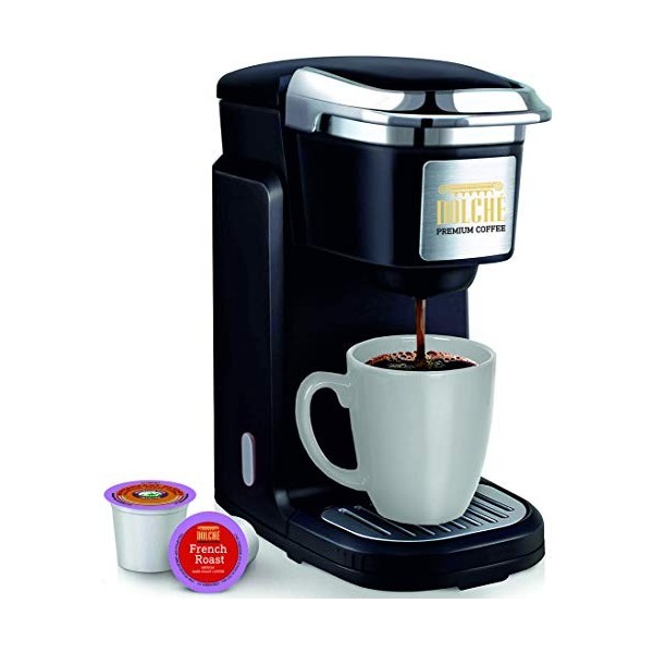 Dolché One, Machine à Capsules de Café Américain, K-Cups 2.0 et Compatible