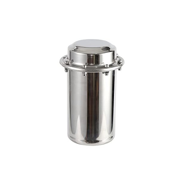 Z-fiber Capsule de Temps en Acier Inoxydable 304 - Récipient imperméable Capsule en métal en métal en métal en polyvalence Me