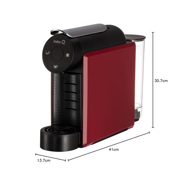 DELTA Q MACHINE MINIQOOL ROUGE