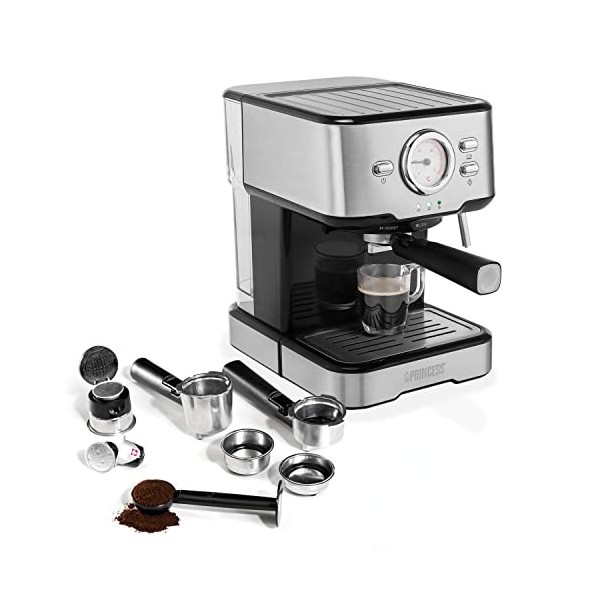 Princess Machine à expressos 249412-1,5L- 20 bars - compatibles avec les capsules Nespresso
