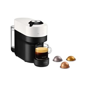 Krups Nespresso VERTUO Pop XN9201 Cafetière à capsules, machine à expresso, 4 tailles tasses, technologie Centrifusion, 35% p