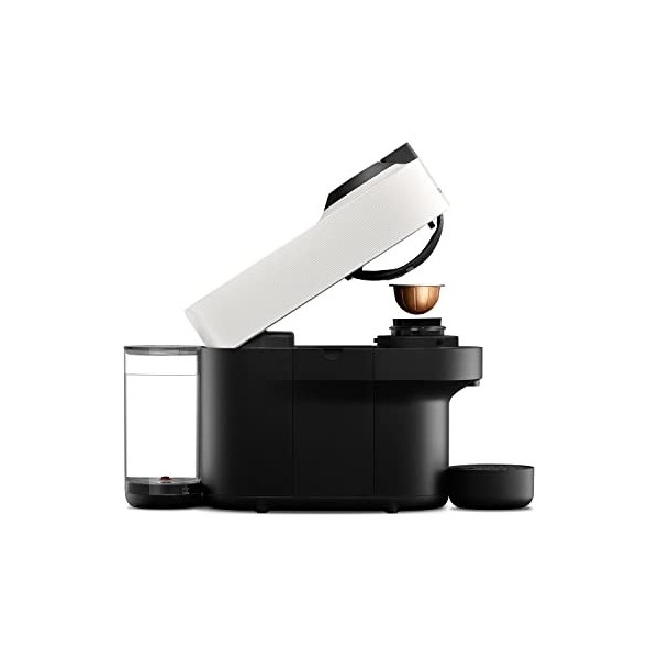 Krups Nespresso VERTUO Pop XN9201 Cafetière à capsules, machine à expresso, 4 tailles tasses, technologie Centrifusion, 35% p