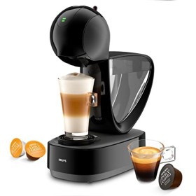 Krups Nescafé Dolce Gusto Machine à café capsules, 15 bars, Multi-boissons froides ou chaudes, Ecran tactile, Mode éco, Cafet