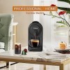 CHULUX Machine à Café Capsules, Cafetières à Dosettes, 20 Bars de Pression, Machine Expresso pour Capsules Compatibles Nespre