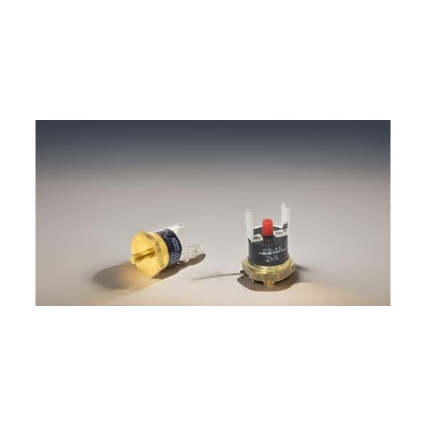 Pièces détachées pour machine à café dosettes couple thermostats 95 degrés + 165 degrés pour frog