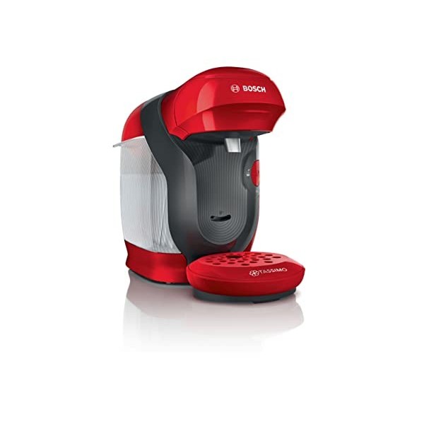 Bosch Machine à Café Tassimo Style, TAS1103, plus de 40 boissons chaudes, OneTouch, cafétière à dosette, format compact, Inte