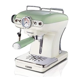 Ariete Espresso Vintage 1389, Machine à Café Expresso Pour Poudre Ou Dosette Ese, 1 Et 2 Tasses, Buse Cappuccino, Support de 