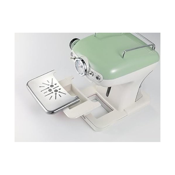 Ariete Espresso Vintage 1389, Machine à Café Expresso Pour Poudre Ou Dosette Ese, 1 Et 2 Tasses, Buse Cappuccino, Support de 