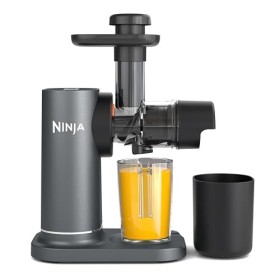 Ninja Extracteur de jus à pression à froid, carafe 700 ml et récupérateur de pulpe 1,1 l, pour des jus, boissons et shots sai