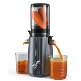 ACOQOOS Extracteur de Jus, Centrifugeuse Extracteur de Jus de Fruits et Légumes avec une Ouverture dalimentation de 110 mm, 