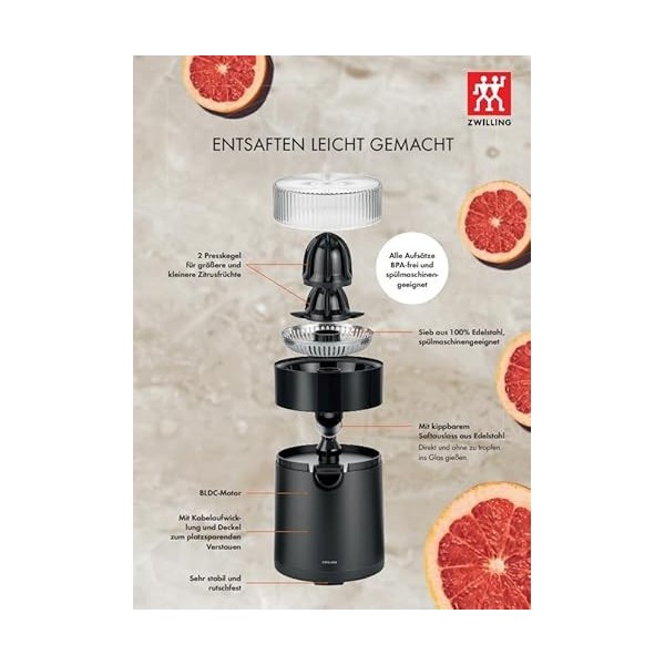 Zwilling Juicer black ENFINIGY