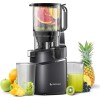 AMZCHEF Extracteur de jus automatique Vos mains libres, Ouverture de 135 mm et capacité de 1,8 L Extracteur de jus de fruits 