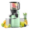 AMZCHEF Extracteur de jus automatique Vos mains libres, Ouverture de 135 mm et capacité de 1,8 L Extracteur de jus de fruits 