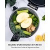 LINKChef Extracteur De Jus de Fruits et Légumes Entiers, 130MM Calibre et 1.8L Capacité Centrifugeuse, 250W Slow Juicer Machi
