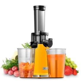 Extracteur de jus AOBOSI-Mini Presse-agrumes électrique lent avec fonction de mastication inversée-extracteur de jus de fruit