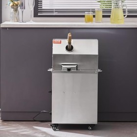 VEVOR Extracteur de Jus de Canne à Sucre Électrique 800 W Presse-Canne à Sucre 300 kg/h Haut Rendement avec 3 Rouleaux Grande