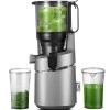 AMZCHEF Extracteur de jus automatique Vos mains libres, Ouverture de 135 mm et capacité de 1,8 L Extracteur de jus de fruits 