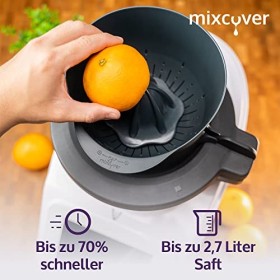 mixcover Centrifugeuse agrumes pour Monsieur Cuisine Connect MCC, Centrifugeuse, Accessoires pour Monsieur Cuisine Connect