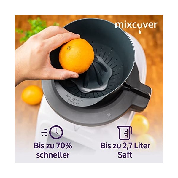 mixcover Centrifugeuse agrumes pour Monsieur Cuisine Connect MCC, Centrifugeuse, Accessoires pour Monsieur Cuisine Connect