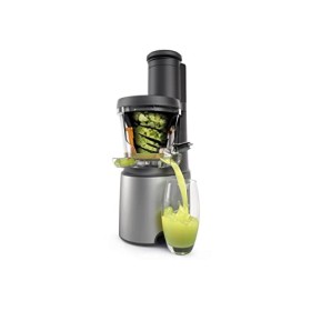 Kenwood Küchengeräte PureJuice Pro JMP85.00SI Centrifugeuse jus faits maison, ouverture XXL fruits entiers, avec faible vites