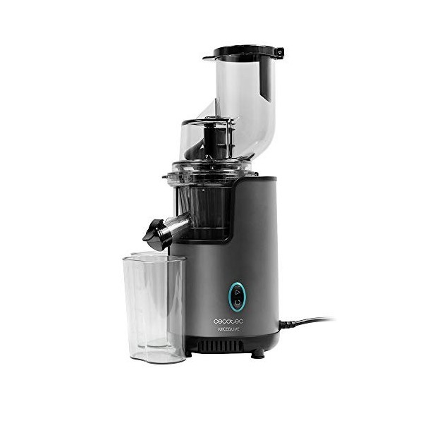 Cecotec Extracteur de jus par pression à froid Juice&Live 1500 Pro avec 250 W de puissance, tube d’embouchure XL pour fruits 