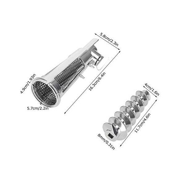 Hachoir à Viande Efficace Presse-agrumes Pièces de Rechange Amovible Vis Arbre Manchon de Filtre Chicane Presse-fruits Access