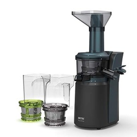 Imetec Succovivo SJ4 1300 Extracteur de Jus à Froid Professionnel, Compression Lente 50 tr / min, Filtre à Jus, Accessoire po
