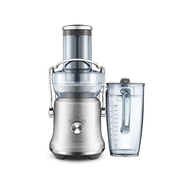 Sage - The Nutri Juicer Cold Plus - Presse-Agrumes - Extracteur de Jus - Smoothies - Acier Inoxydable Brossé