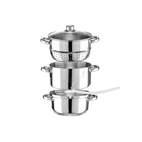 Haushalt International Extracteur de jus en acier inoxydable