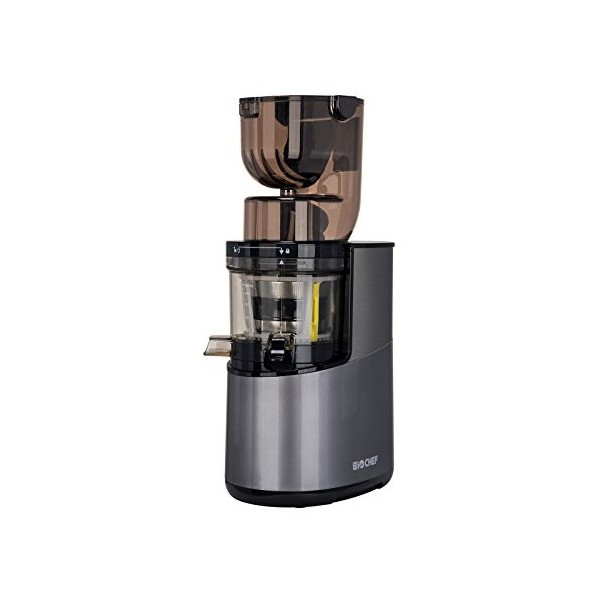 Extracteur de Jus BioChef Atlas Whole Slow Juicer PRO - Puissance maximale 400W / 40 tr/min, Grande Ouverture, Moteur très pu