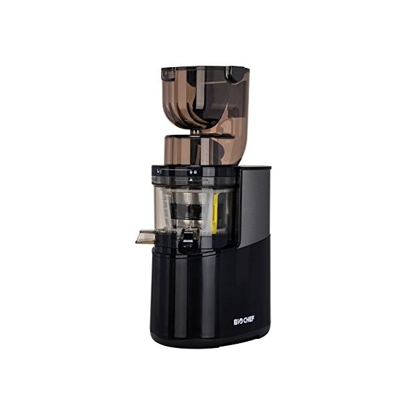 Extracteur de Jus BioChef Atlas Whole Slow Juicer PRO - Puissance maximale 400W / 40 tr/min, Grande Ouverture, Moteur très pu