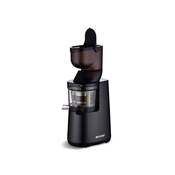 Extracteur de Jus BioChef Atlas Whole Slow Juicer - Noir